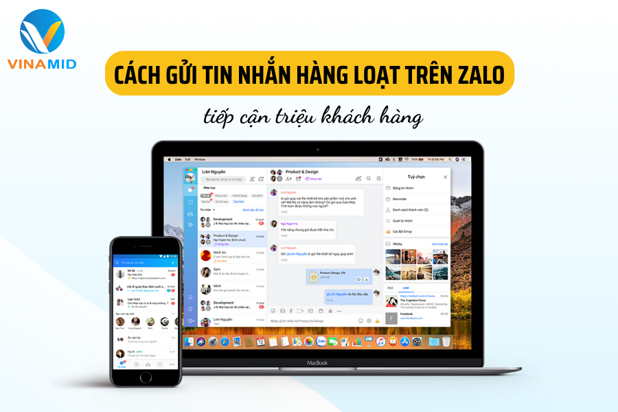 gửi tin nhắn hàng loạt trên Zalo